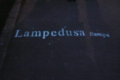 Boatpeople - Lampedusa - Schriftarbeit 2013