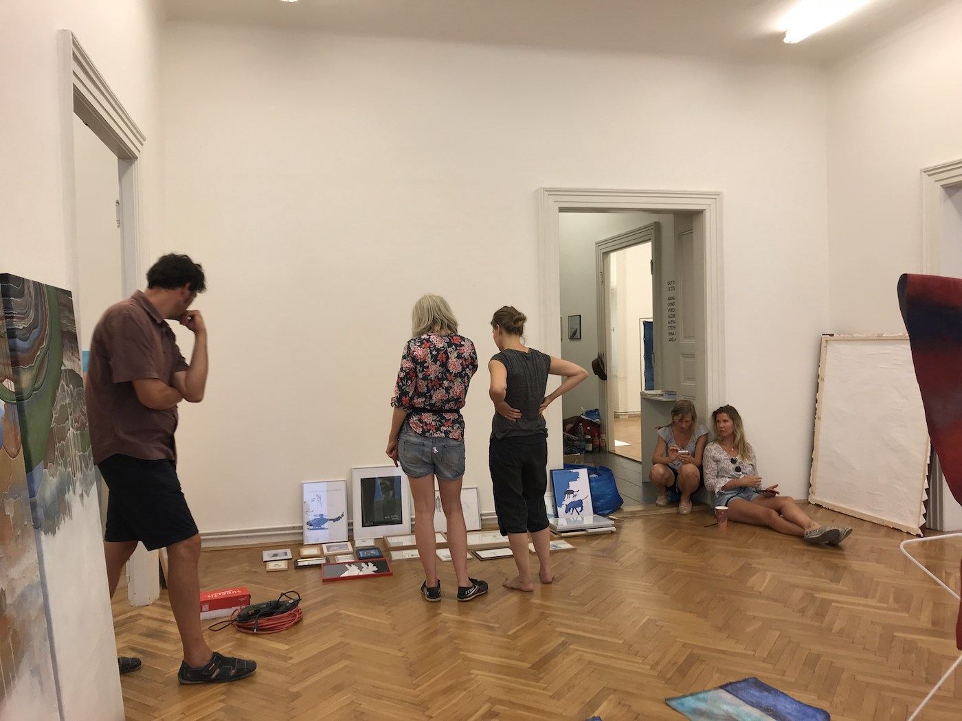 Out of The Blue - Exhibition in Praha LOJP 2018