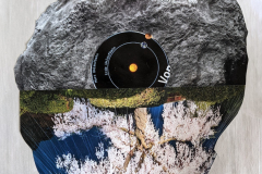 Constanze Boeckmann: Herr des Ueberflusses - Collage 21x30cm - 2021